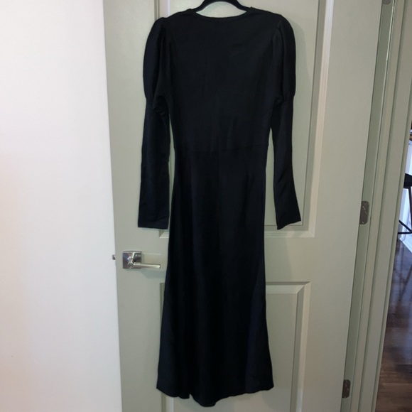 NWOT Pomander Place Black Brielle Sweater Dress Sz S - Picture 8 of 10